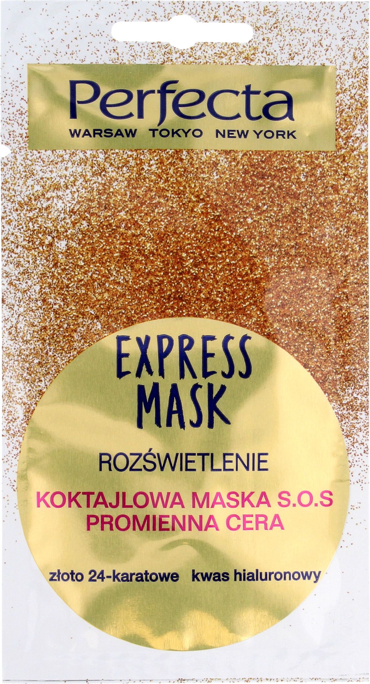 Perfecta Express Mask Koktajlowa Maska S.O.S rozswietlajaca 8ml 071363 (5900525051363)