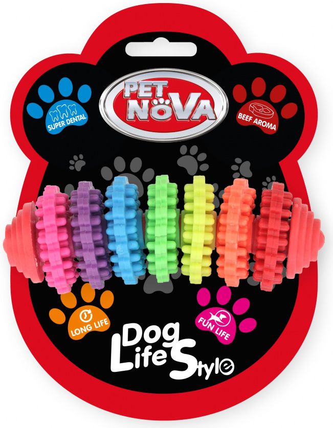 Pet Nova TPR Denttoy M 13cm VAT009590 (5904378731748) aksesuārs suņiem