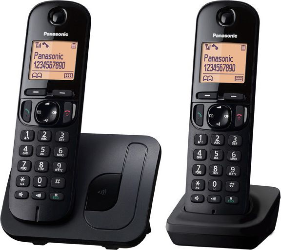 Telefon stacjonarny Panasonic  KX-TGC212 Czarny KX TGC 212 PDB (5025232784806) telefons