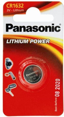 Panasonic CR 1632 Lithium Power 1 pcsa CR1632EL/1B Baterija