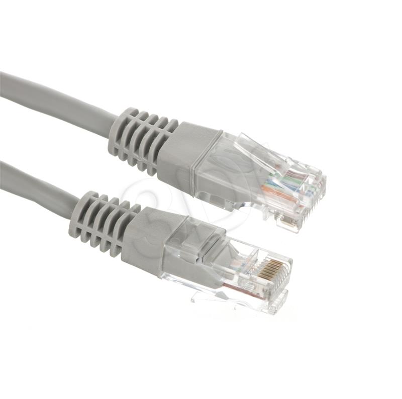 Patchcord UTP Alantec KKU5SZA15 ( RJ45 - RJ45 kat.5e 15m Grey ) kabelis, vads