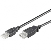 Goobay Cable USB2 A/A M/F 3m extension cable USB kabelis