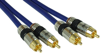 InLine 89720P 20m 2 x RCA Blau Audio-Kabel (89720P) adapteris