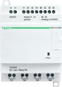 Schneider Module ZELIO LOGIC 8 digital inputs 4 analog outputs 240VAC RTC (SR2E121BD)