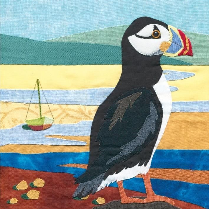 Museums & Galleries Karnet kwadratowy z koperta - Puffin (308148) 308148 (5015278316253)