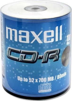 Maxell CD-R 700 MB 52x 100 pcs (624037.02.CN) matricas