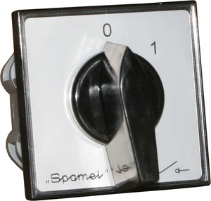 Spamel Przelacznik rozruchowy trojfazowy 0-Y- 25A mocowany do pulpitu - LK25R-4.831P03 LK25R-4.831P03 (5907723002838) komutators