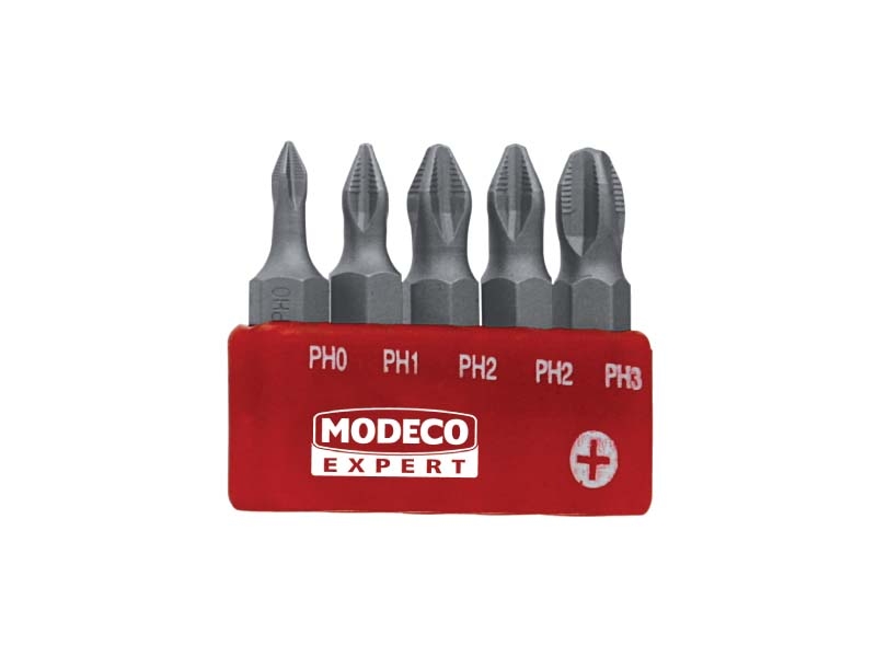 Modeco Komplet grotow 25mm PH0-PH3 5szt. - MN-15-511 MN-15-511 (5906757271630)