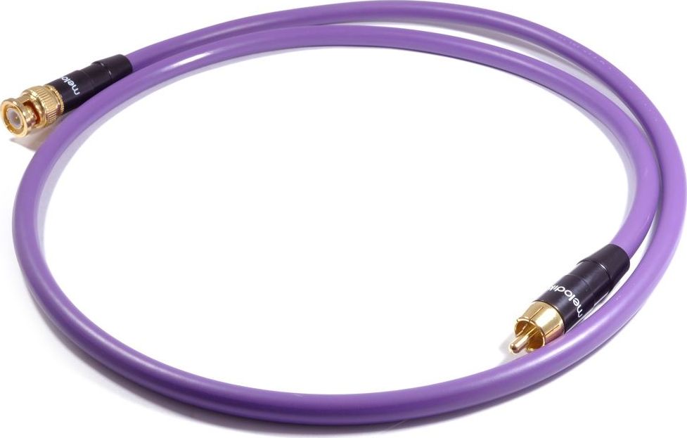 Kabel Melodika RCA (Cinch) - BNC 17m fioletowy 6094302 (5907609005137) kabelis video, audio