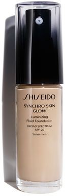 Shiseido Synchro Skin Glow Luminizing Face Foundation SPF20 2 Neutral 30ml tonālais krēms
