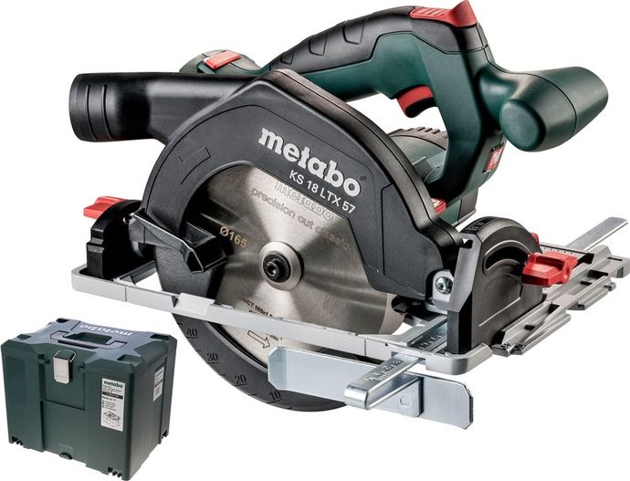 Metabo KS 18 LTX 57 cordless Hand circular saw Elektriskais zāģis