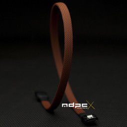 MDPC-X Sleeve SATA - Copper-Brown, 1m Barošanas bloks, PSU