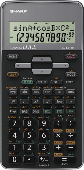 Kalkulator Sharp EL-531TH szary Box (SH-EL531THGY) kalkulators