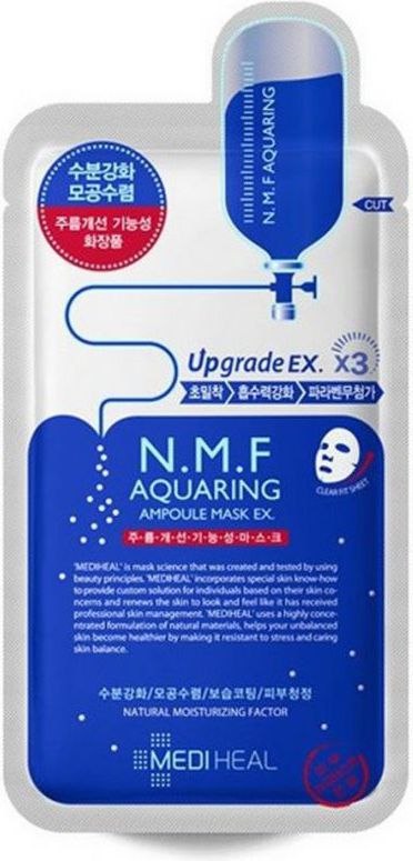 MEDIHEAL N.M.F Aquaring Ampoule Mask EX nawadniajaca maska-ampulka do twarzy 27ml 8809470122043 (8809470122043)