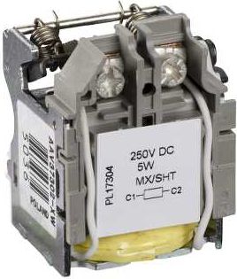 Schneider Wyzwalacz wzrostowy 250V DC MX EasyPact CVS (LV429394) LV429394 (3606480019166) komutators