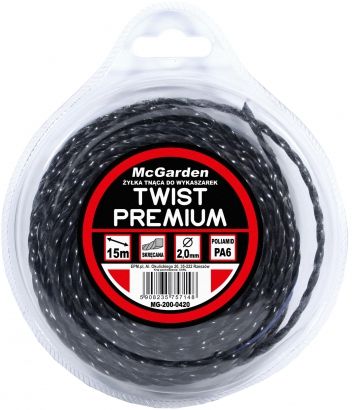 McGarden Line for brushcutter TWIST PREMIUM 2.0mm 15m (MG-200-0420) Zāles pļāvējs - Trimmeris