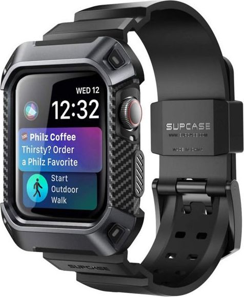 Supcase Pancerne etui Supcase Unicorn Beetle Pro do Apple Watch 4 44mm Black uniwersalny 843439105072 (0843439105072)