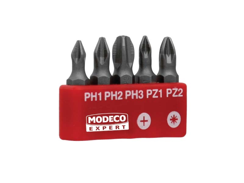 Modeco Komplet grotow 25mm PH1-PH3 I PZ1-PZ2 5szt. - MN-15-512 MN-15-512 (5906757271647)