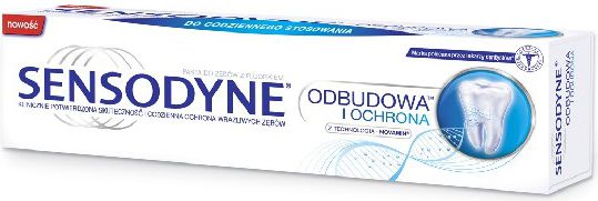 Sensodyne Pasta do zebow Odbudowa i Ochrona 75ml - 609161 609161 (5908311869161) mutes higiēnai