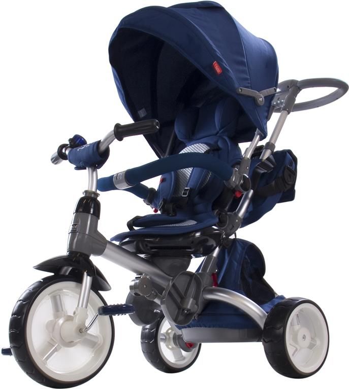 Sun Baby Little Tiger three-wheeler - blue (J01.007.1.2) bērnu ratiņi