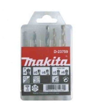 Wiertlo Makita do betonu, drewna, metalu 5szt. (D-23759) MA-D-23759 (088381312844)