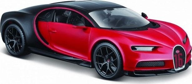 Maisto Bugatti Chiron sport composite model black and red (GXP-697988) Rotaļu auto un modeļi