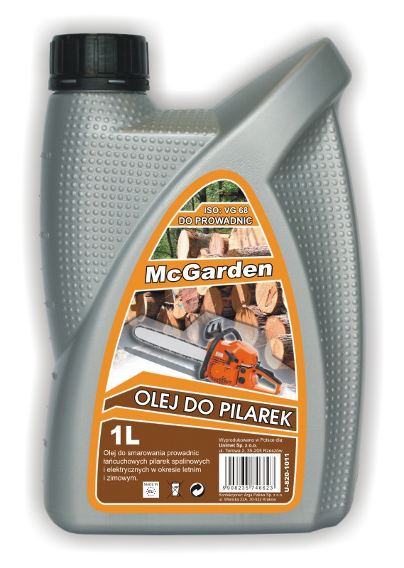 McGarden Olej do smarowania lancucha 1L U-820-1011 (5908235746623) Elektriskais zāģis