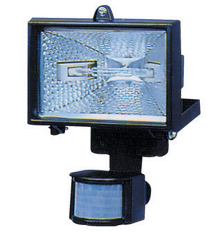 MEGA Lampa halogenowa scienna z czujnikiem 500W MEGA - 66153 Lampas projektoriem