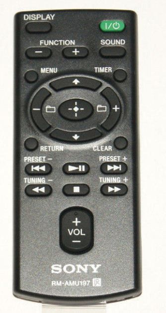 Sony Remote Commander (RM-AMU197) pults