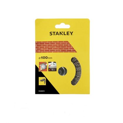 Stanley Szczotka druciana tarczowa 100x20mm 6mm - STA36015 STA36015 (5035048375488)