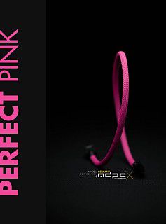 MDPC-X Sleeve SATA - Perfect Pink, 1m Barošanas bloks, PSU