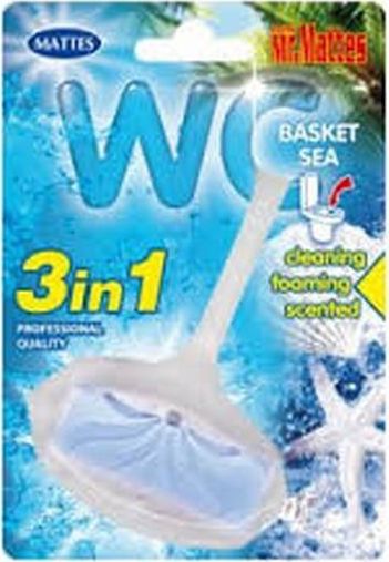 Mattes Koszyk Do Wc Mattes 40g Morski Sea OFE000158 (8590338900582) Sadzīves ķīmija