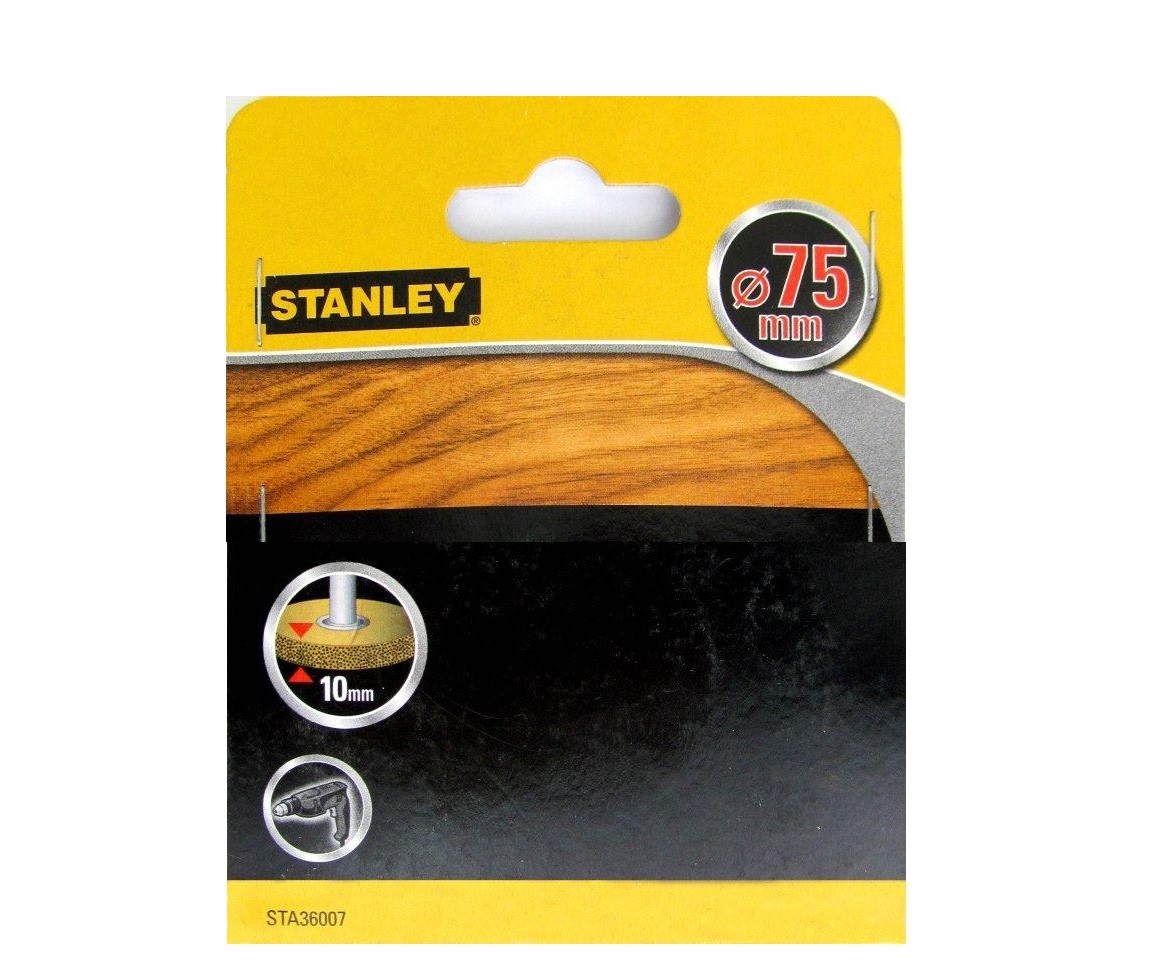 Stanley Szczotka druciana tarczowa 75x10mm 6mm - STA36007 STA36007 (5035048375631)