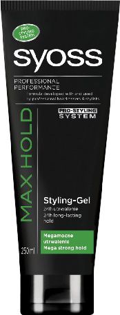 Schwarzkopf Syoss Max Hold Zel do wlosow 250 ml 68590976 (9000100590976)