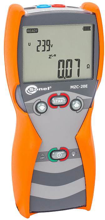 Sonel Short circuit loop impedance meter MZC-20E (WMPLMZC20E)