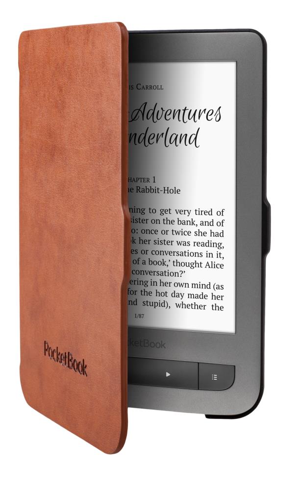 Tablet Case | POCKETBOOK | Brown / Black | JPB626(2)-LB-P Elektroniskais grāmatu lasītājs