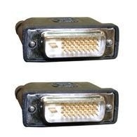 MicroConnect  DVI-D 24+1-pin 2m M-M Black Full HD 1080p, Dual Link, kabelis video, audio