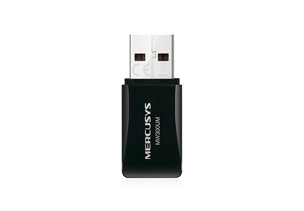 Mercusys MW300UM Eth Ad apt WiFi M300 USB adapteris