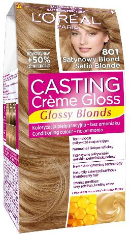 Casting Creme Gloss Krem koloryzujacy nr 801 Satynowy Blond 0257840 (3600521831854)