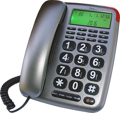Telefon stacjonarny Dartel LJ-290 Szary LJ-290 (5906868453949) telefons