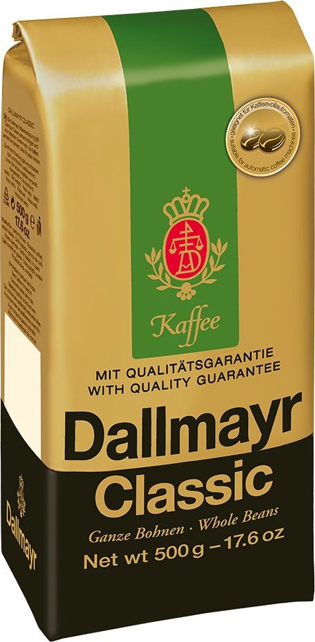 Kawa ziarnista Dallmayr Classic 500 g 5685459 (4008167023500) piederumi kafijas automātiem