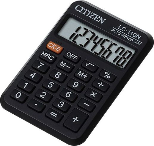 Kalkulator Citizen KALKULATOR KIESZONKOWY LC-110NR CITIZEN 8 CYFROWY 30641821 (4562195139478) kalkulators