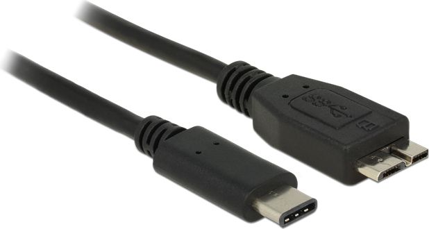 Kabel USB Delock USB3.1 C-> micro B 1.00m (83677) USB kabelis