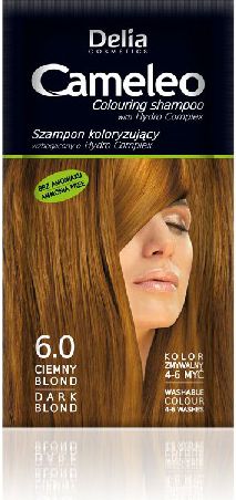 Delia Cosmetics Cameleo Szampon koloryzujacy 6.0 ciemny blond 710234 (5906750890234)