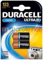 Duracell Battery Ultra Photo CR123 2 pcs. Baterija