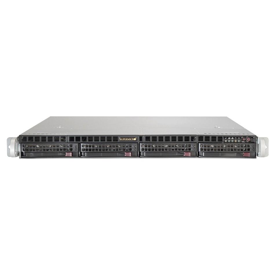 Housing server Rack Supermicro CSE-813MFTQC-505CB (black color)