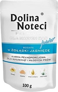 Dolina Noteci Pies Junior zoladki jagniece saszetka - 100g VAT010939 (5902921304050) barība suņiem