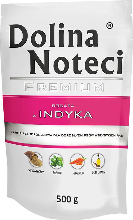 Dolina Noteci Premium z indykiem 500g 5900842013174 (5902921301240) barība suņiem