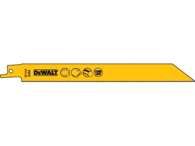 Dewalt Brzeszczot do metalu do pily szablastej 203mm 5szt. DT2354 H1-DT2354 (5035048033340) Elektriskais zāģis