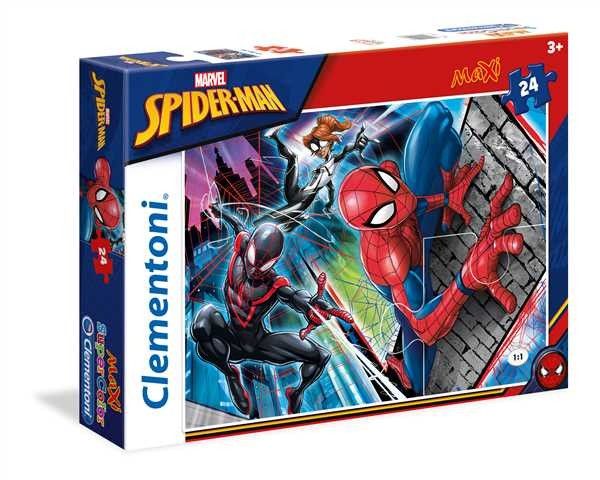 Clementoni Puzzle Maxi 24 elementy Spider-man (24497) 24497 CLEMENTONI (8005125244973) puzle, puzzle